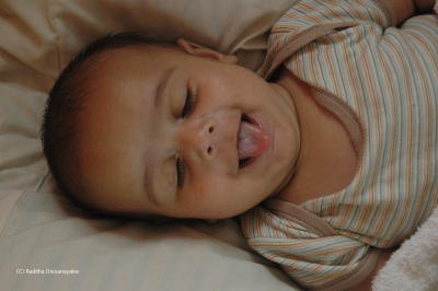 Stick your tongue out